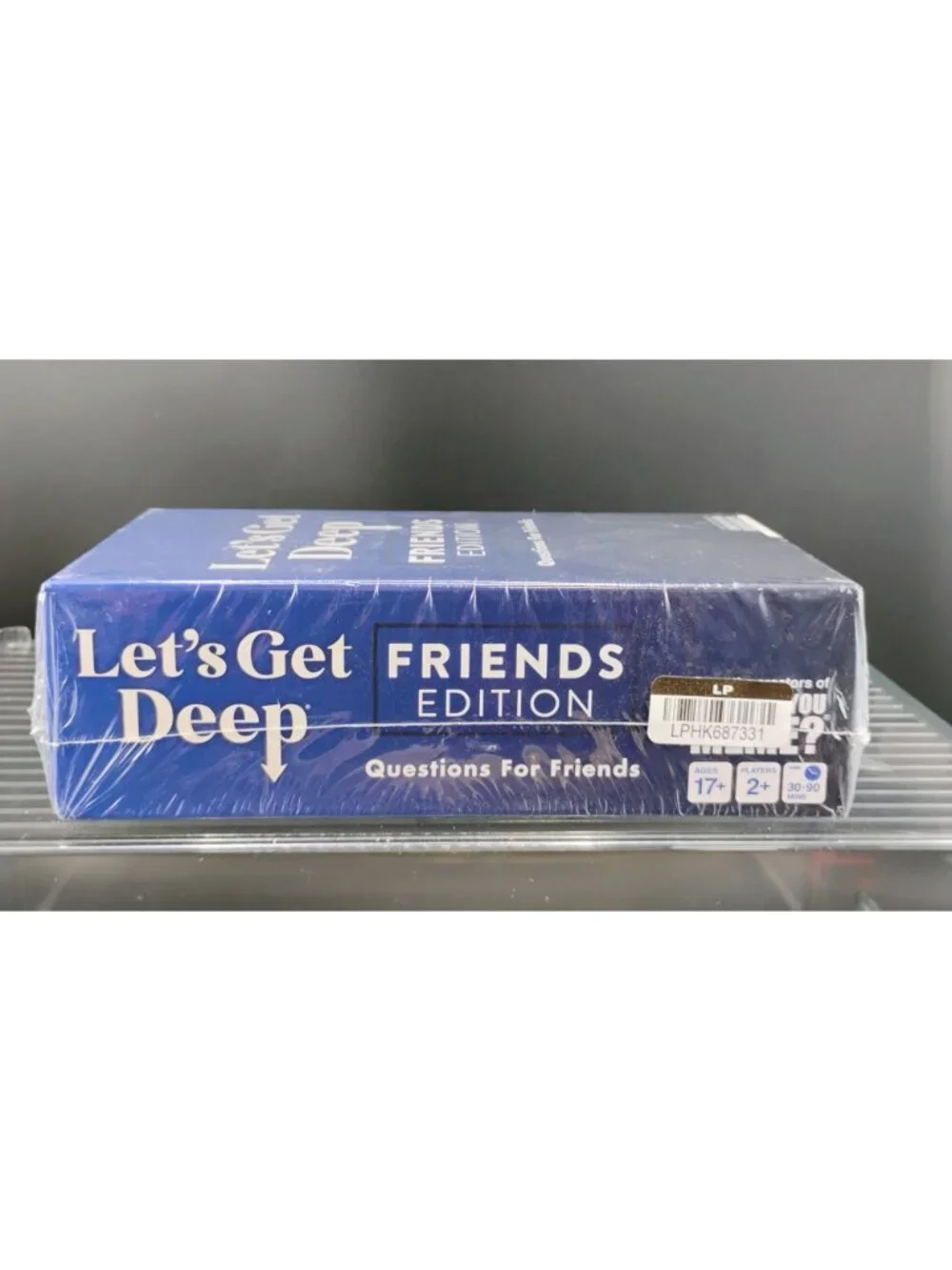 Lets Get Deep Friends Edition Card Game Party Game Adults 17+